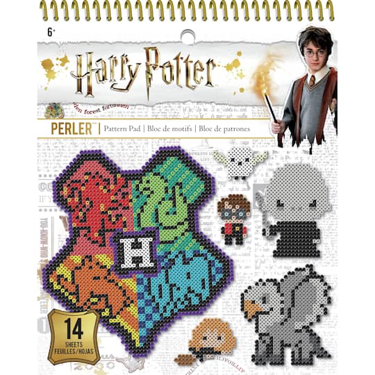 Perler&#x2122; Harry Potter&#x2122; Fused Bead Pattern Pad, 14 sheets